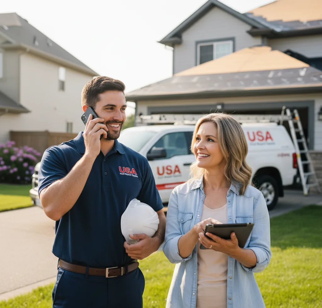 USA Roof Repair Experts customer support in Wilmington